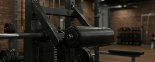 Bild von einem hochwertigen Beinbeuger im Fitnessstudio für effektives Hamstring-Training